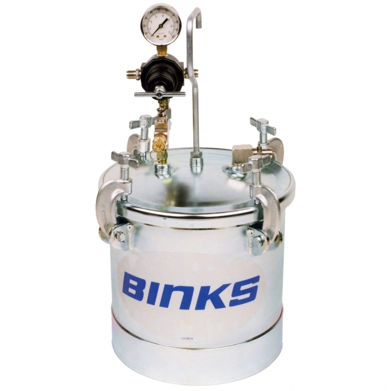 BINKS 2.8 加仑压力桶(双桶)
